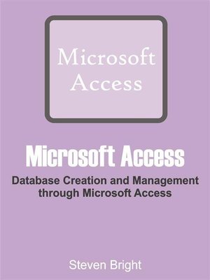 cover image of Microsoft Access